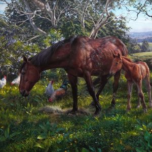 Bonnie and Her Foal