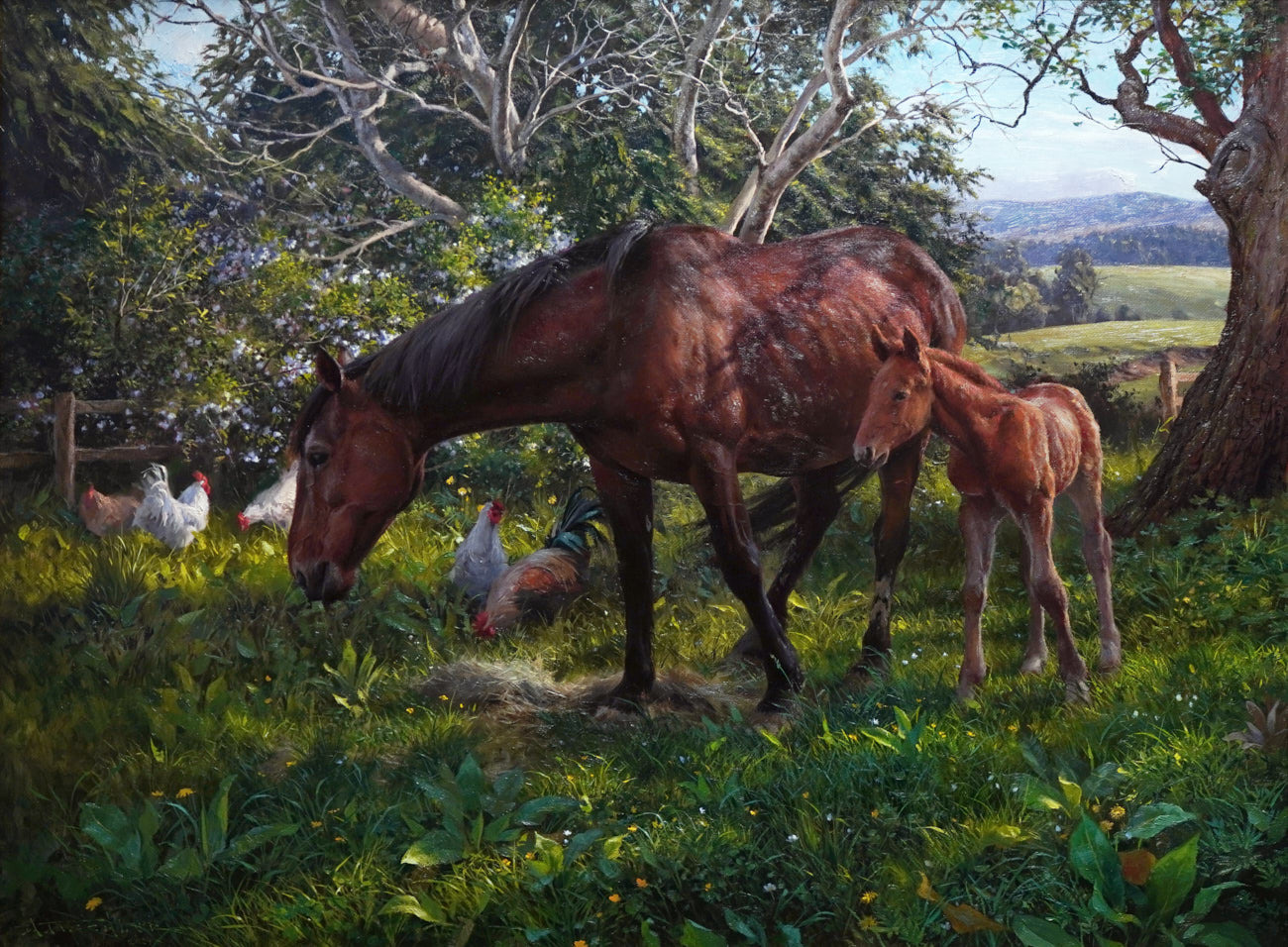 Bonnie and Her Foal